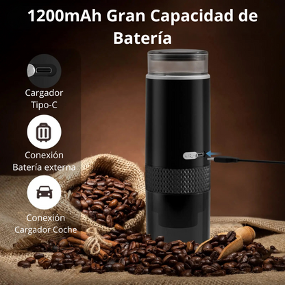 New Portable Coffee Machine Coffee Maker Electric Capsule Ground Coffee Brewer Fit for Coffee Powder and Coffee Capsul